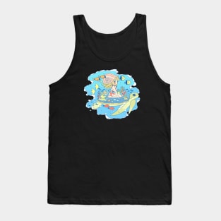 Turtle swim Tank Top